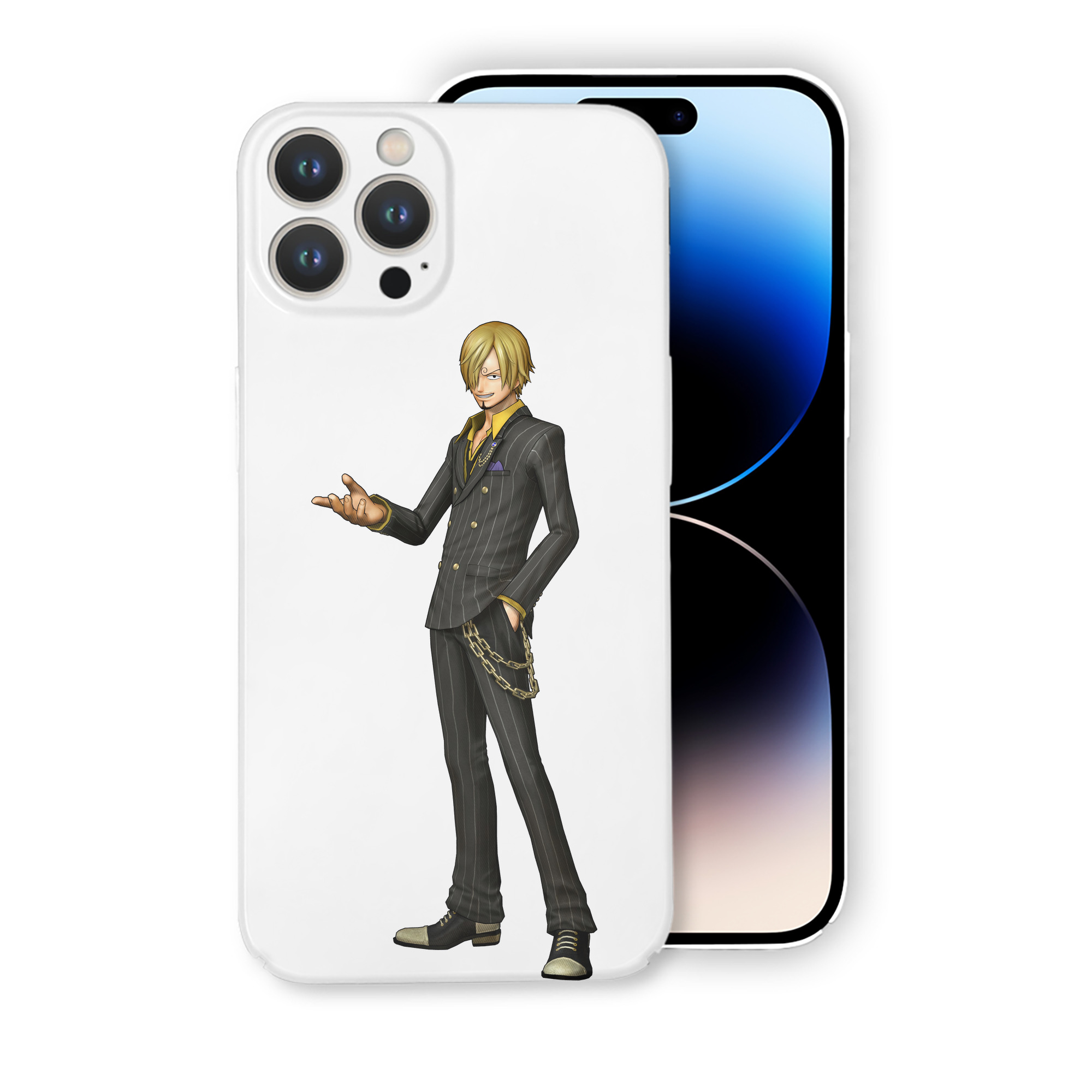 （画像用） ワンピース サンジ ONE PIECE Sanji 【iPhone 14シリーズ対応】ハードケース